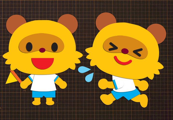 無料ダウンロード型紙で「りす 流れ星で遊ぼう！」の壁面飾りを作ってみた！ 七夕 夏 ７月 保育園 幼稚園 介護施設 デイサービス 壁面装飾 製作壁面飾り型紙工房