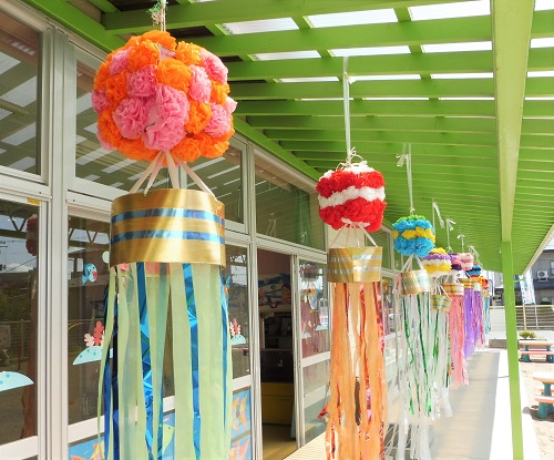 お魚がゆらゆら～♪七夕にも使える可愛い吹流しの作り方ほいくびより