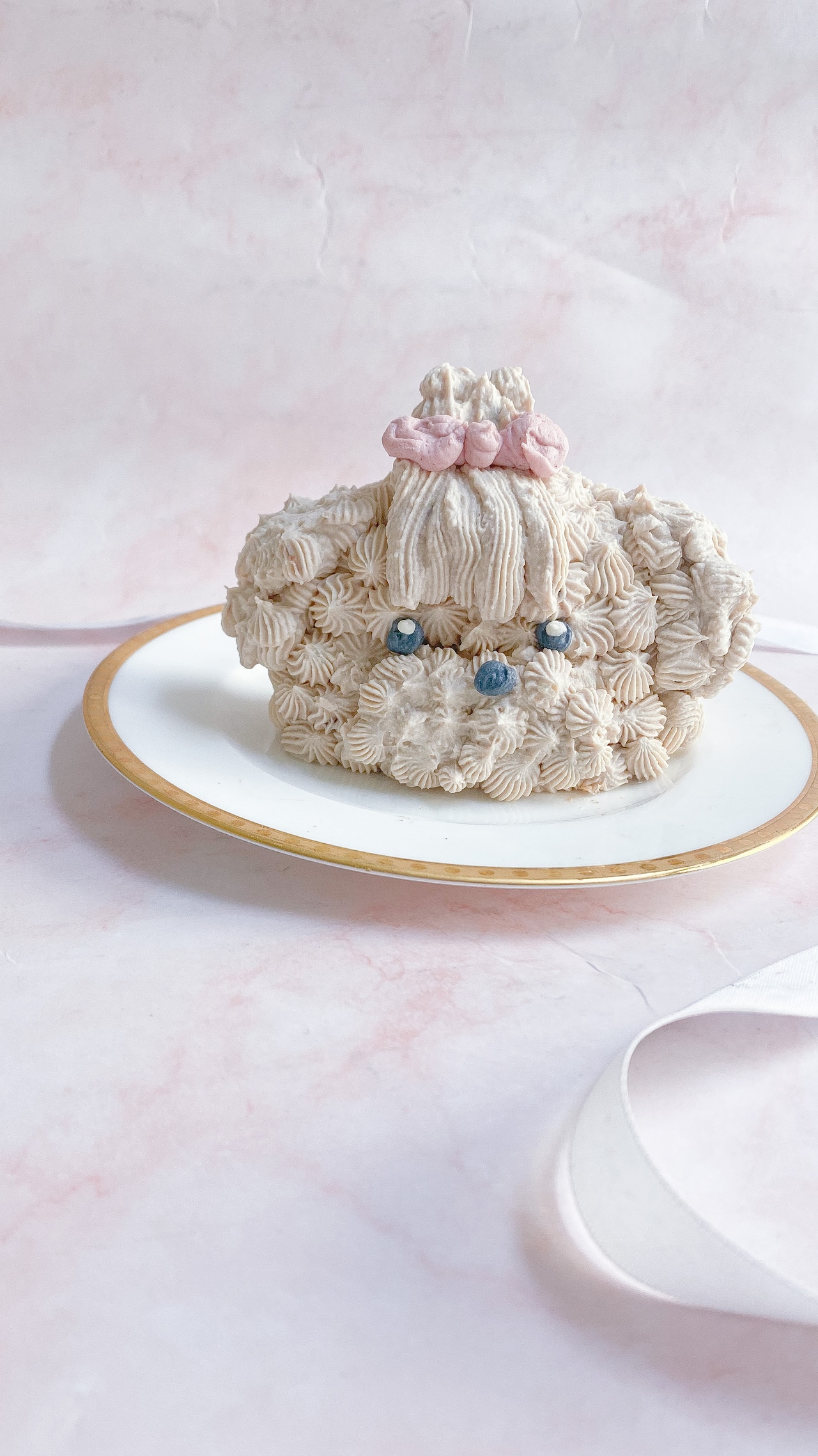 レシピ記録こはくのハーフバースデーケーキ🧁犬用ケーキ わんこのおやつ ドッグフードうちの子バースデー 愛犬の誕生日愛犬バースデー わんこのいる暮らし愛犬との時間 柴犬の日常 白柴 白豆柴