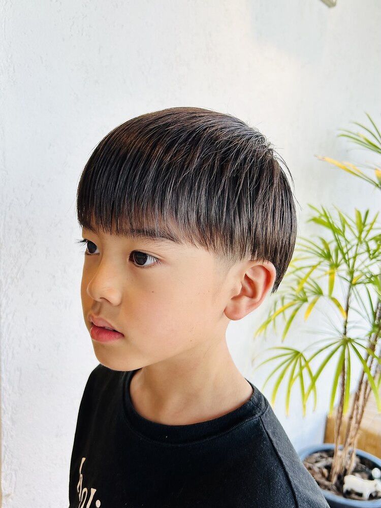 キッズカット ソフトモヒカン : THE TRADITIONAL BARBER EGAOのブログ