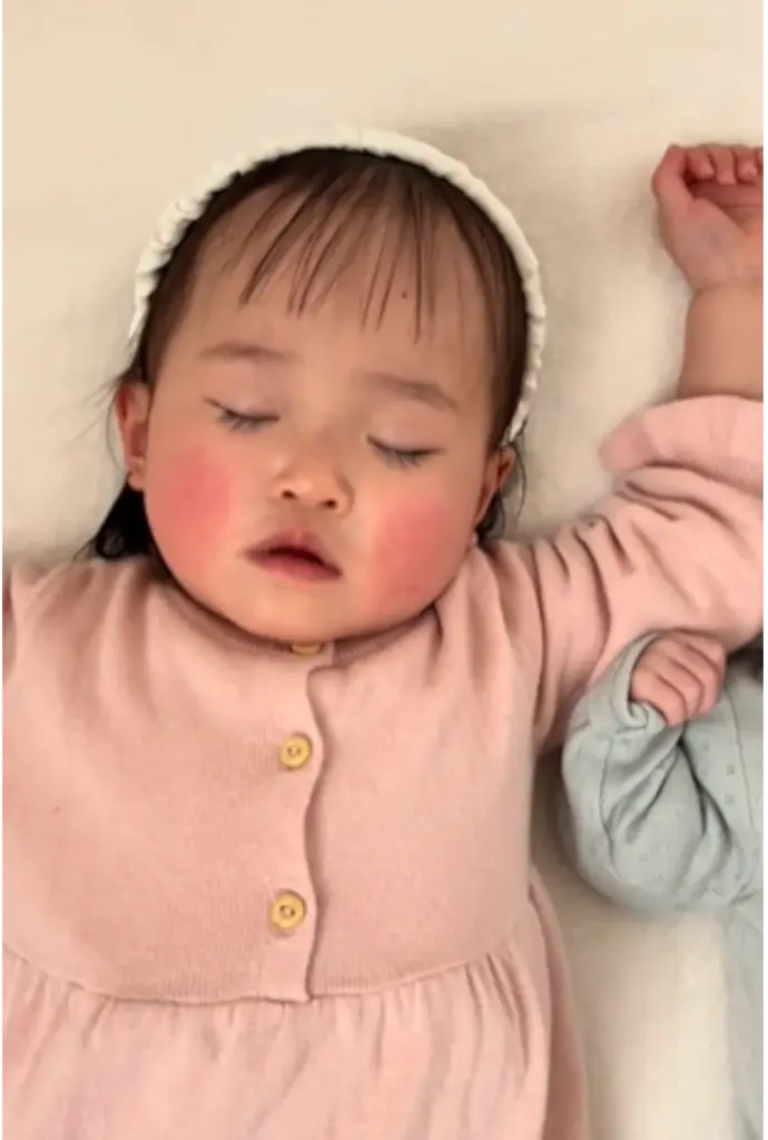 寝顔がキュートなお宮参り *´ω｀店舗ブログプレシュスタジオ