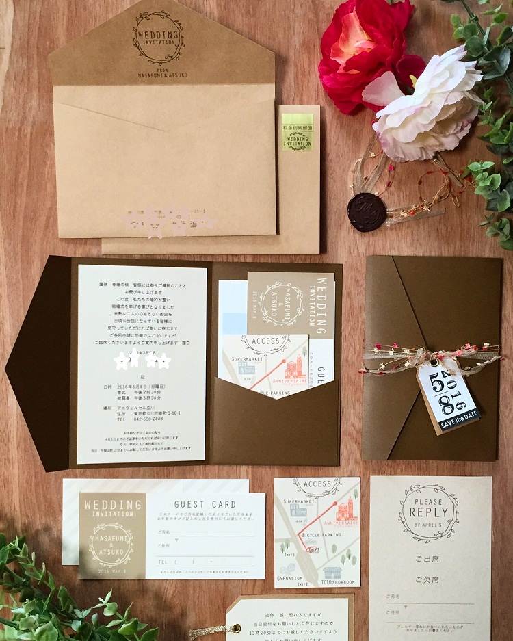 先輩花嫁さまの間で大人気！「手渡し特急便」ってなぁに？手渡しする招待状をさらにおしゃれにアレンジする魔法をお伝えします♡ -DRESSY 公式 ウェディングドレス・ファッション・エンタメニュース