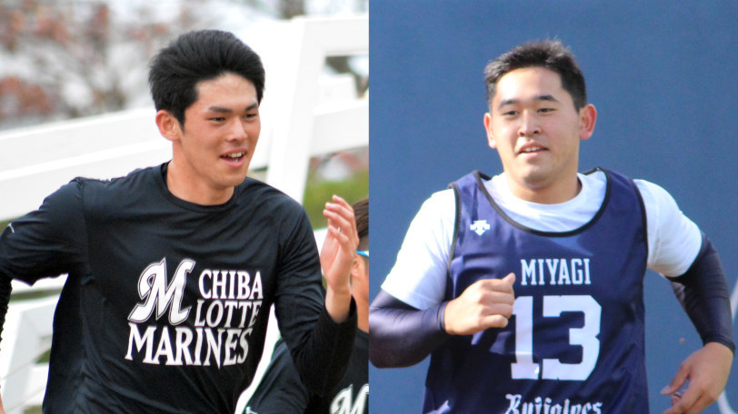 写真 宮城大弥、佐々木朗希と仲良しツーショット：中日スポーツ・東京中日スポーツ