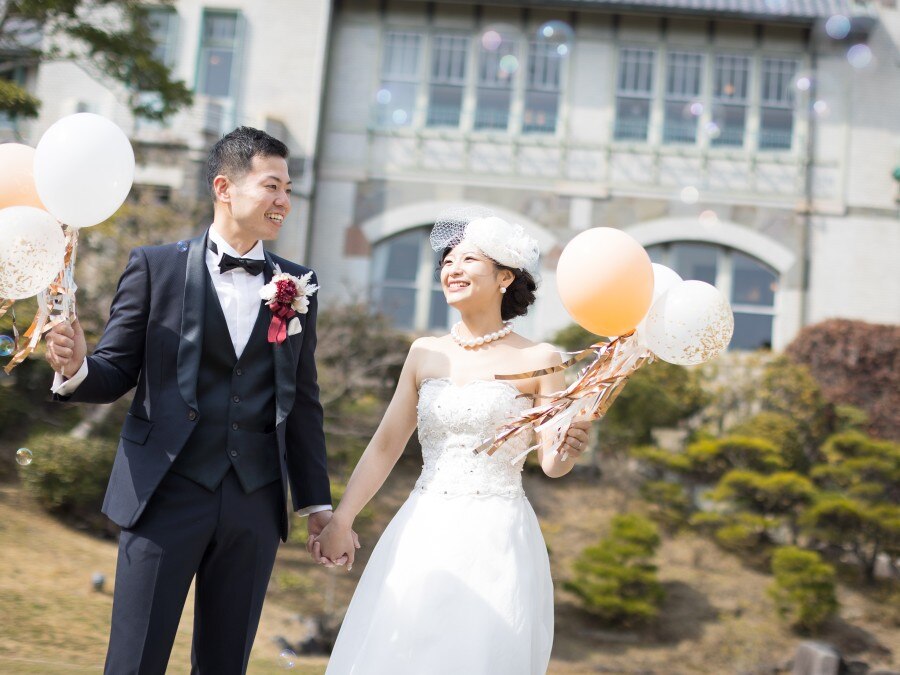 結婚式の前撮り〜大正浪漫感じる華やかな振袖で〜 - TOKYO BUNBUN - 東京文聞