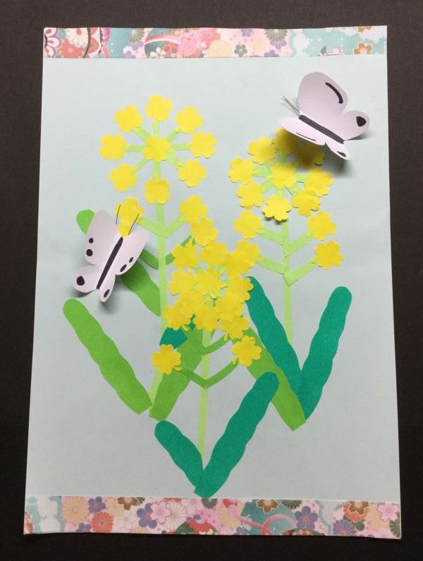 春 壁面 飾り 3月4月5月 保育 菜の花 花畑＆女の子 雑貨・その他 ナムナム 通販 13250915Creema クリーマ