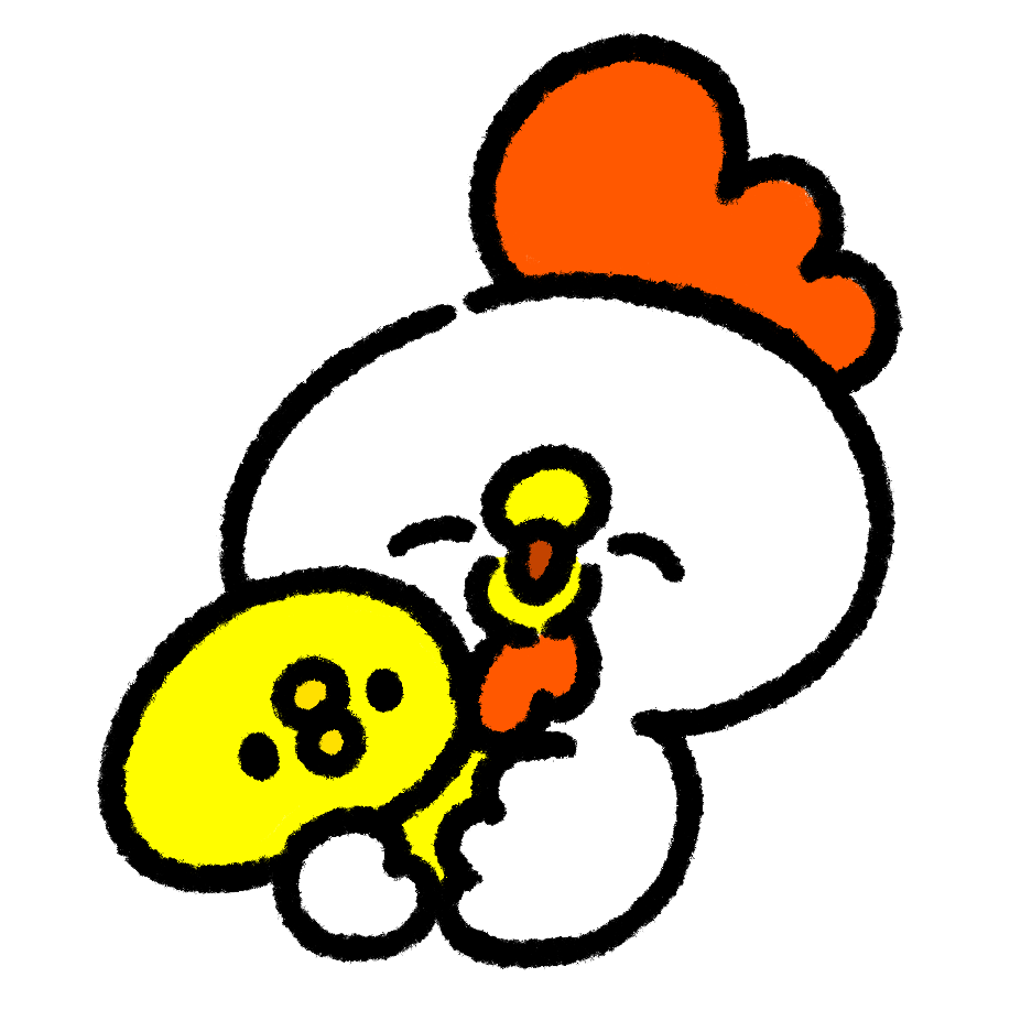 子育て・親子のイラスト モノクロ