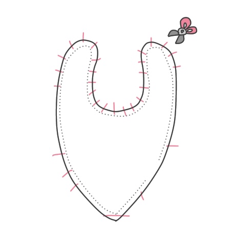 型紙付き！手作りスタイの作り方│簡単＆可愛い9作品ぬくもり