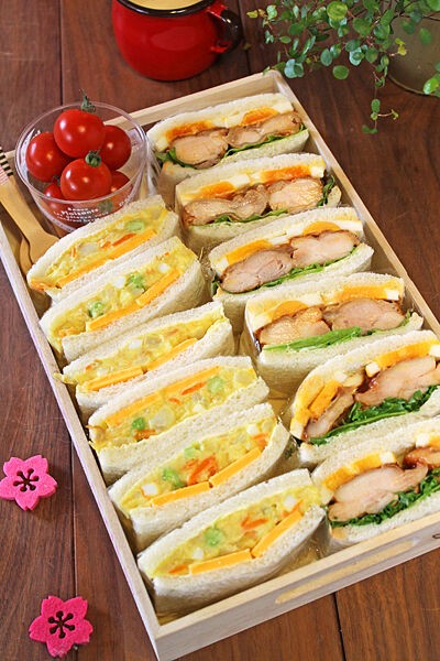 春の行楽弁当に！ロールサンドのお弁当漆器かりん本舗 公式-WEBマガジン