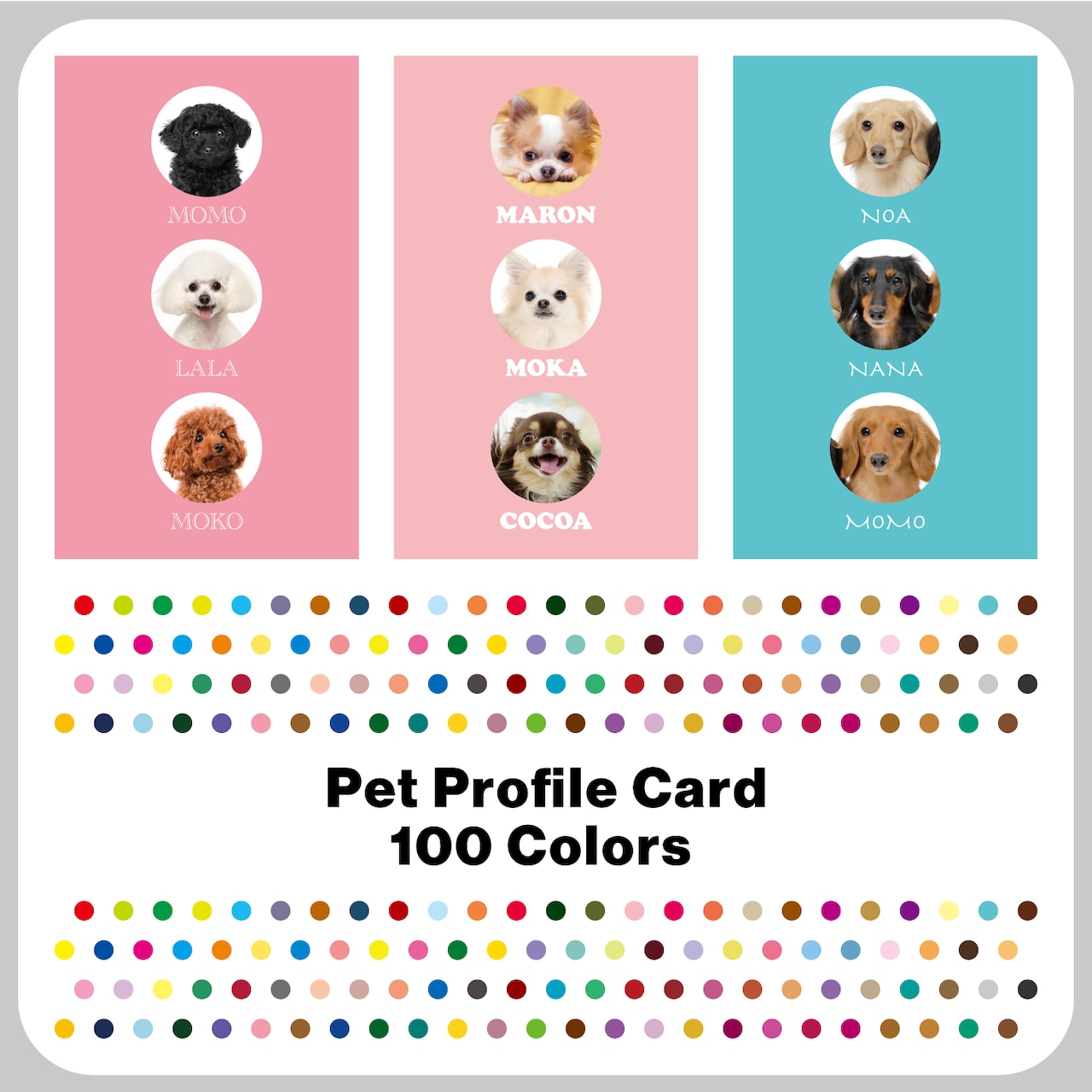 ペット 名刺 オリジナル 名刺作成の通販 by のらり's shopラクマ