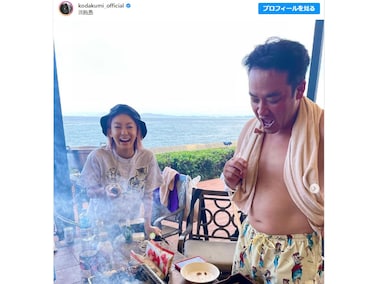 撮影はじめでした〜🎥👨‍👩‍👧❣️ なんか変にリアルな写真ですが、お腹の子はクッションです🤰笑 ただクッション押さえてるだけ🥹超絶優しすぎる旦那様 役の栗山裕康さん👏✨ 新年一つ目、めっちゃ楽しい現場でした♡ どんな仕上がりになってるか楽しみ‼︎☺️撮影