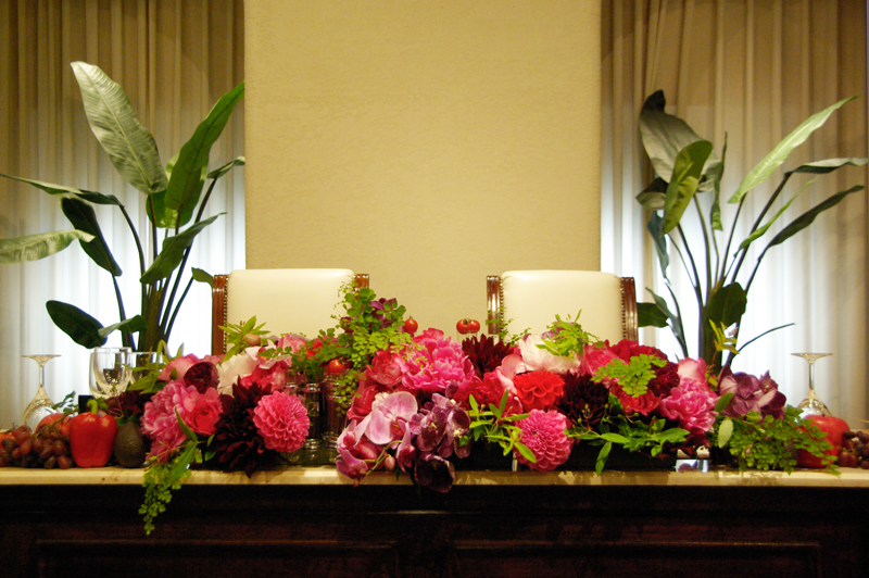 結婚式装花大阪の花屋は堂島花壇