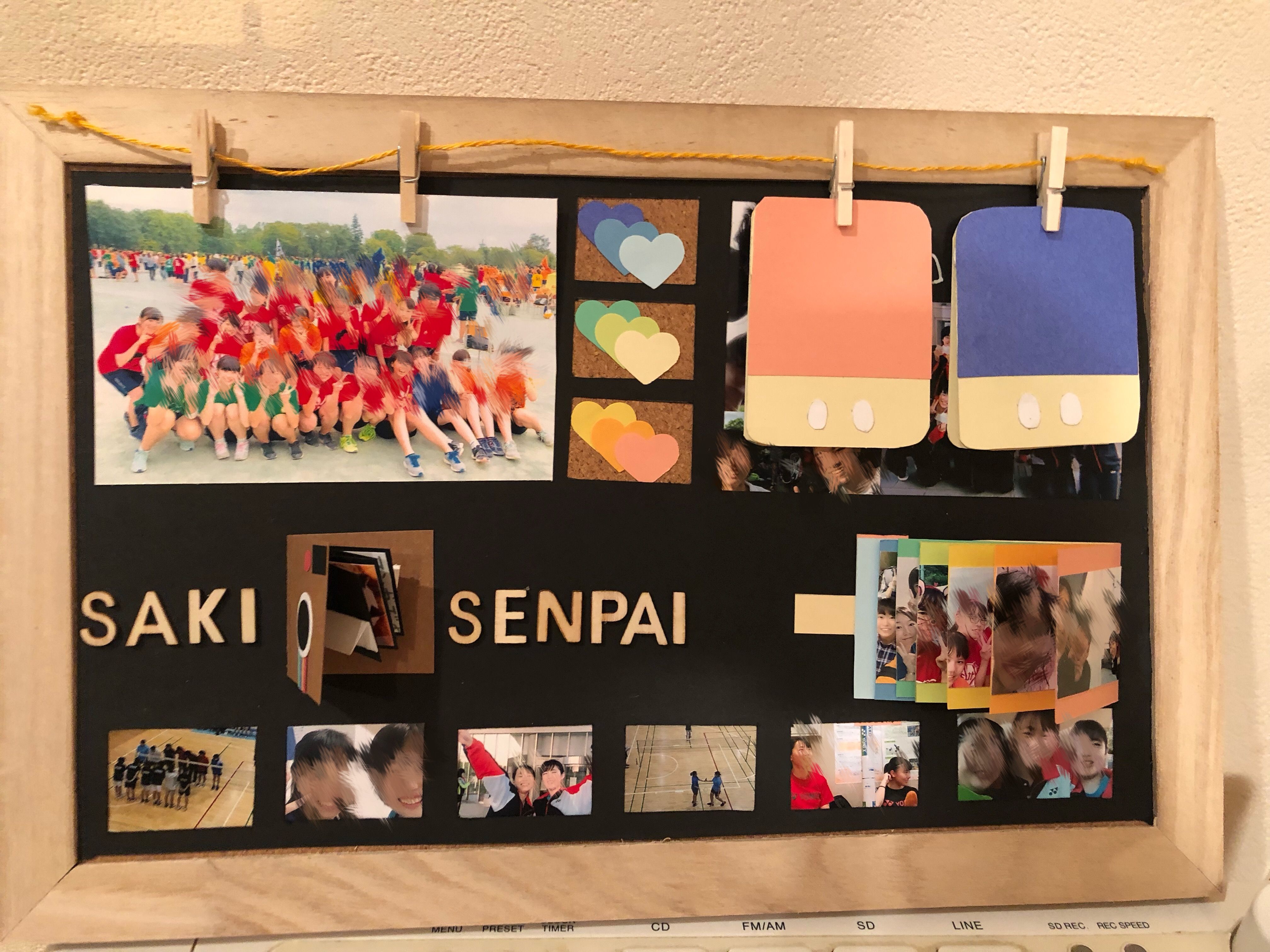 コルクボードカップル記念日作り方TikTok