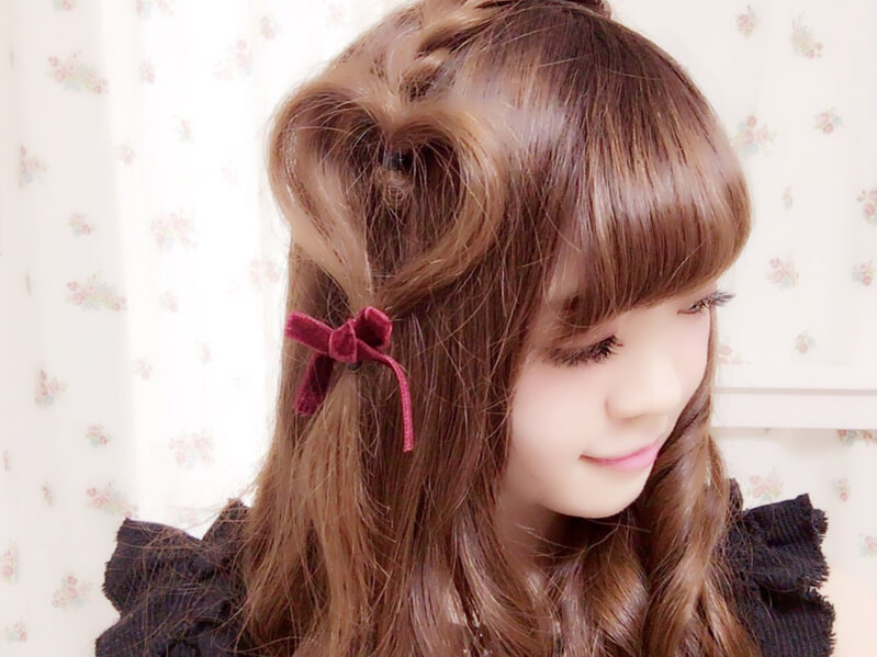 ハートやり方」のアイデア 8 件女の子 ヘアアレンジ, キッズヘア, 子供ヘアアレンジ