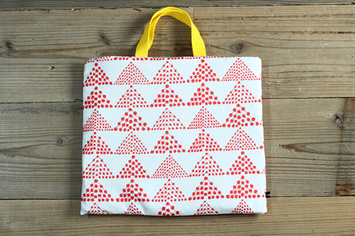 裏地あり ２枚仕立て のレッスンバッグ 通園・通学バッグ の作り方nunocoto fabric