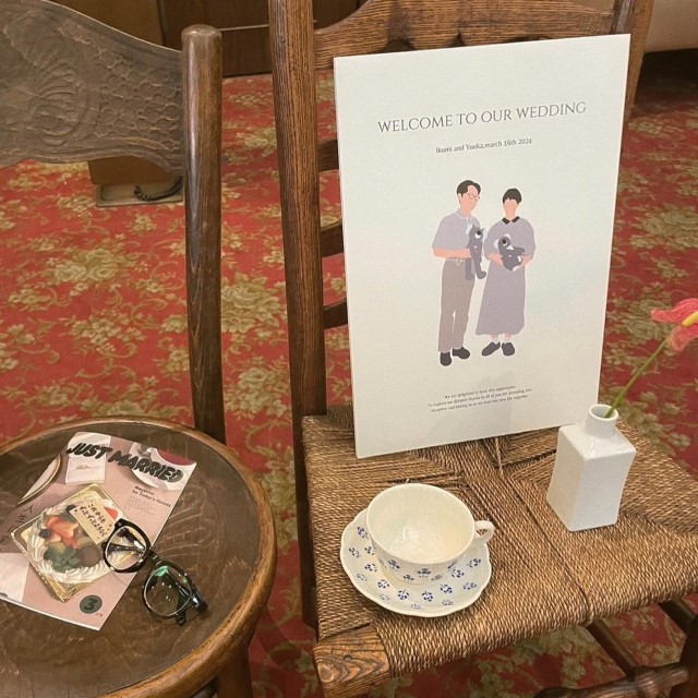 ウェルカムボードのサイズどれにする？ A1からA4まで ７つの大きさを比較してみた！marry マリー