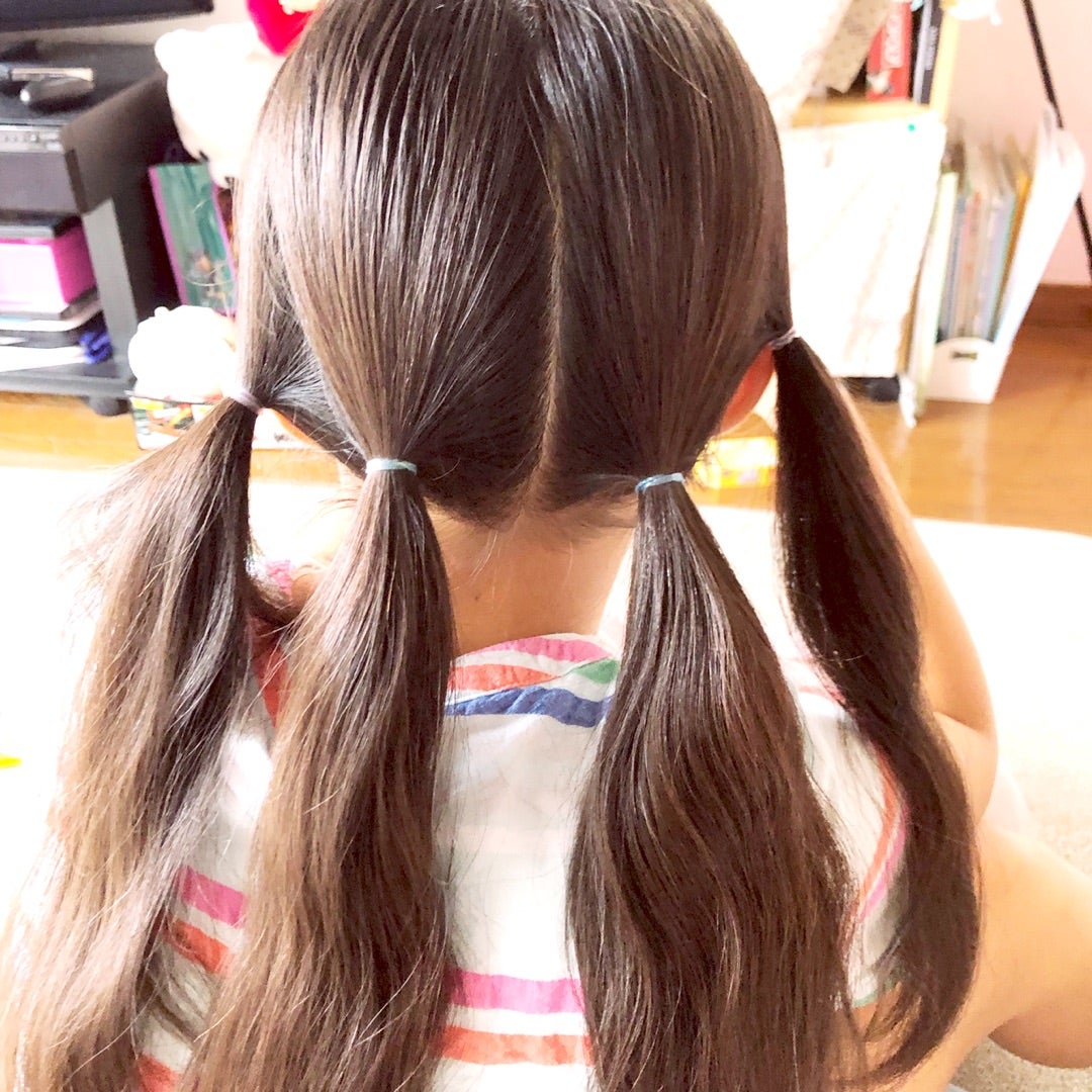 子供アレンジ 簡単可愛い♡『編み込みツインテール』ヘアアレンジ&セルフアレンジを楽しもう♪『mizunotoshirou』