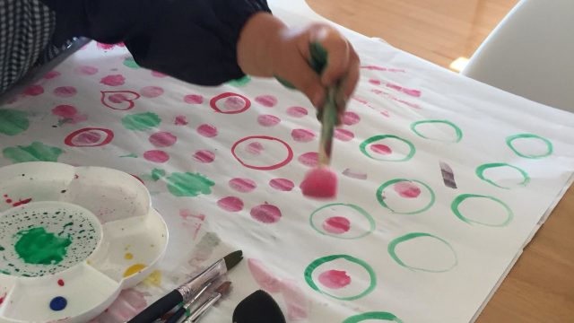 1歳児 製作あそび 6月の作品デイリー ソレイユナーサリーゆりのき台