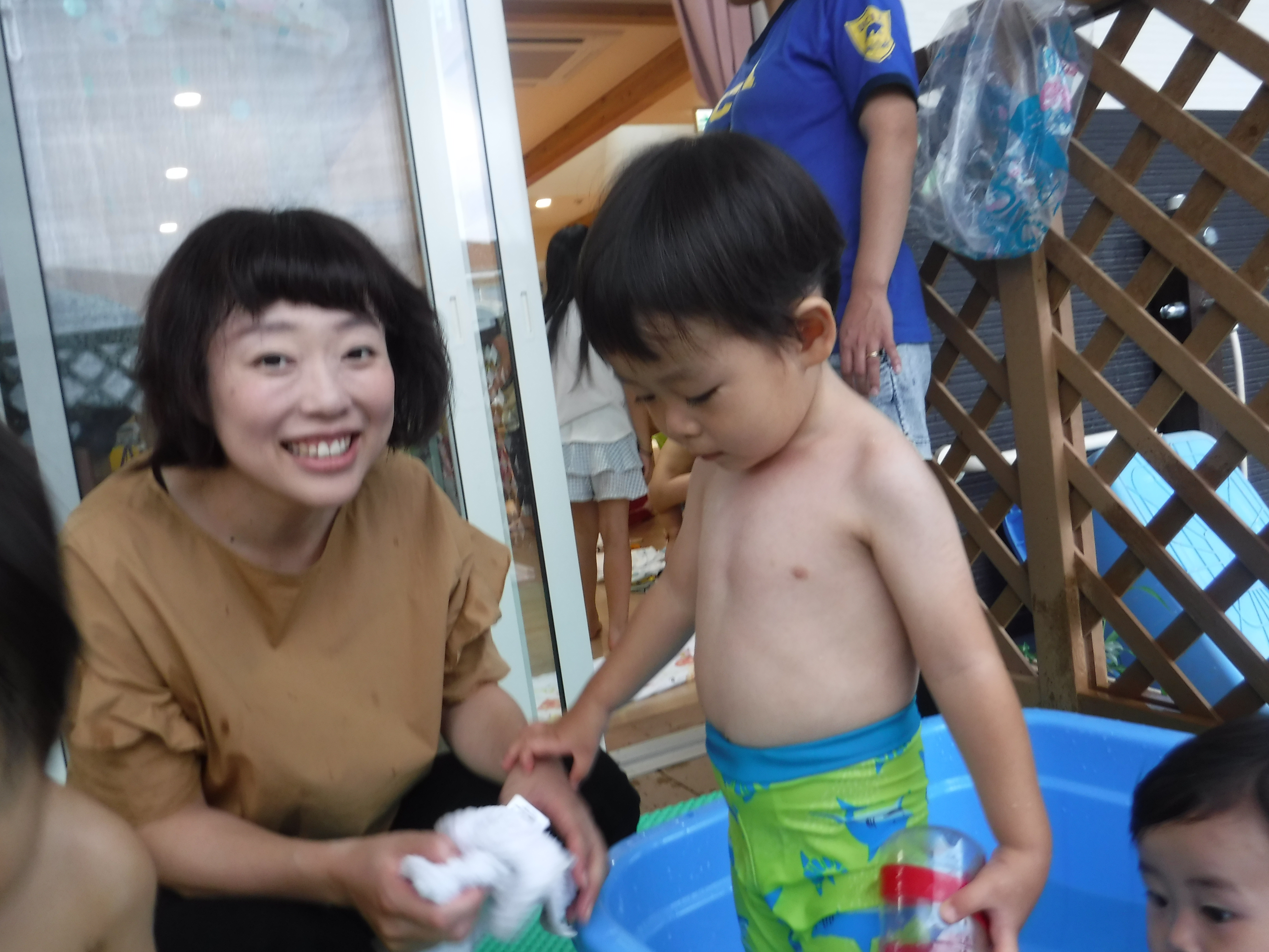 ８月生まれの誕生会をしました吉井北保育園 社会福祉法人 佐世保市社会福祉協議会