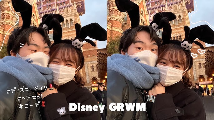 初めて彼氏と最初で最後の制服ディズニー💖 頑張って膝抱っこしてくれたほんとに幸せだった❤️いっぱい写真付き合ってくれてアトラクションも乗れて楽しかった！ ディズニーディズニーランド制服ディズニー制服ディズニーランド制服カップル