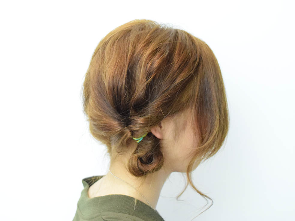 ツインお団子 やり方 子供 ピンなしTikTok