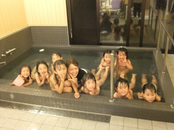 お泊まり会 お風呂 – くらき永田保育園