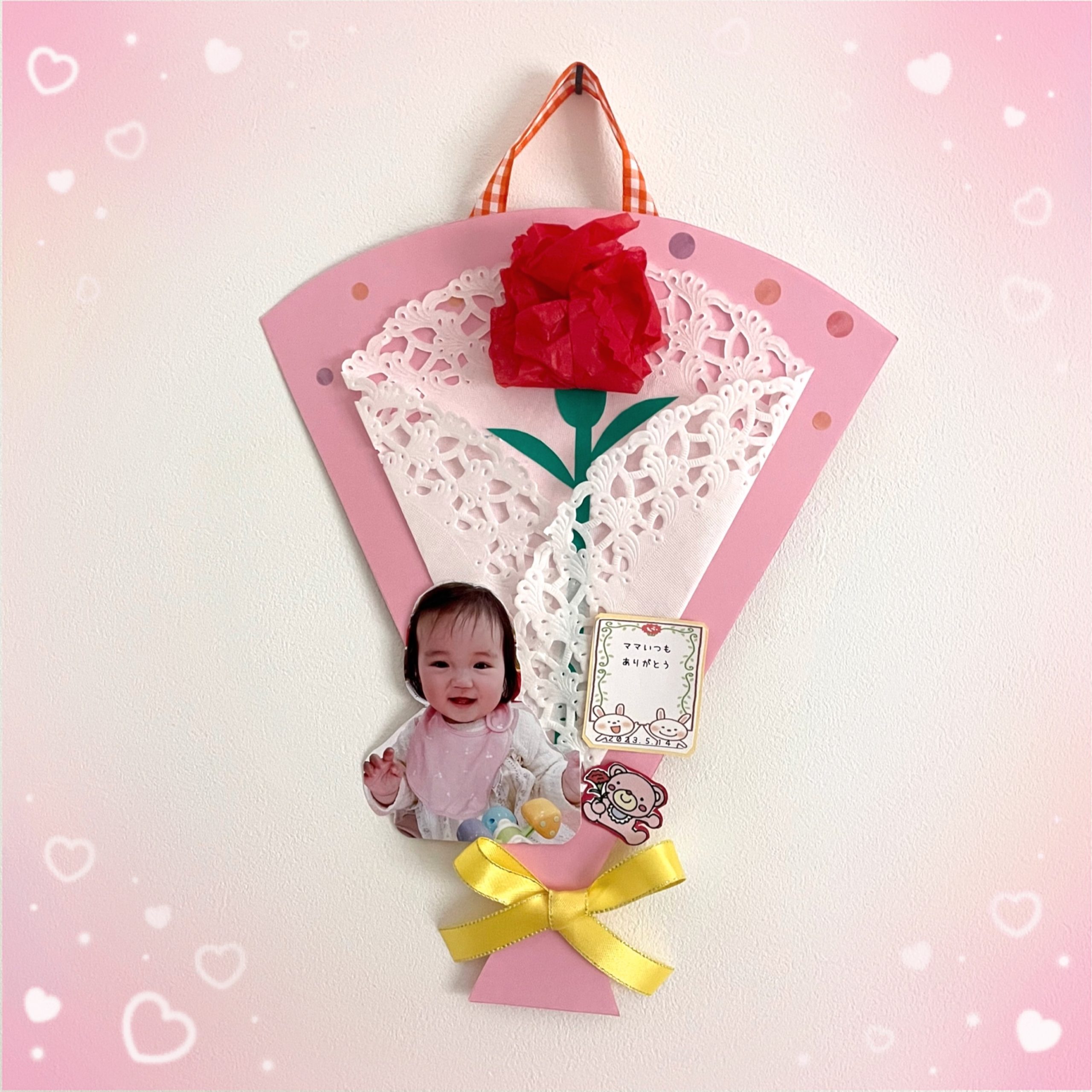 幼稚園・保育園 母の日製作 簡単 使えるプレゼント！可愛い小物入れの作り方♥