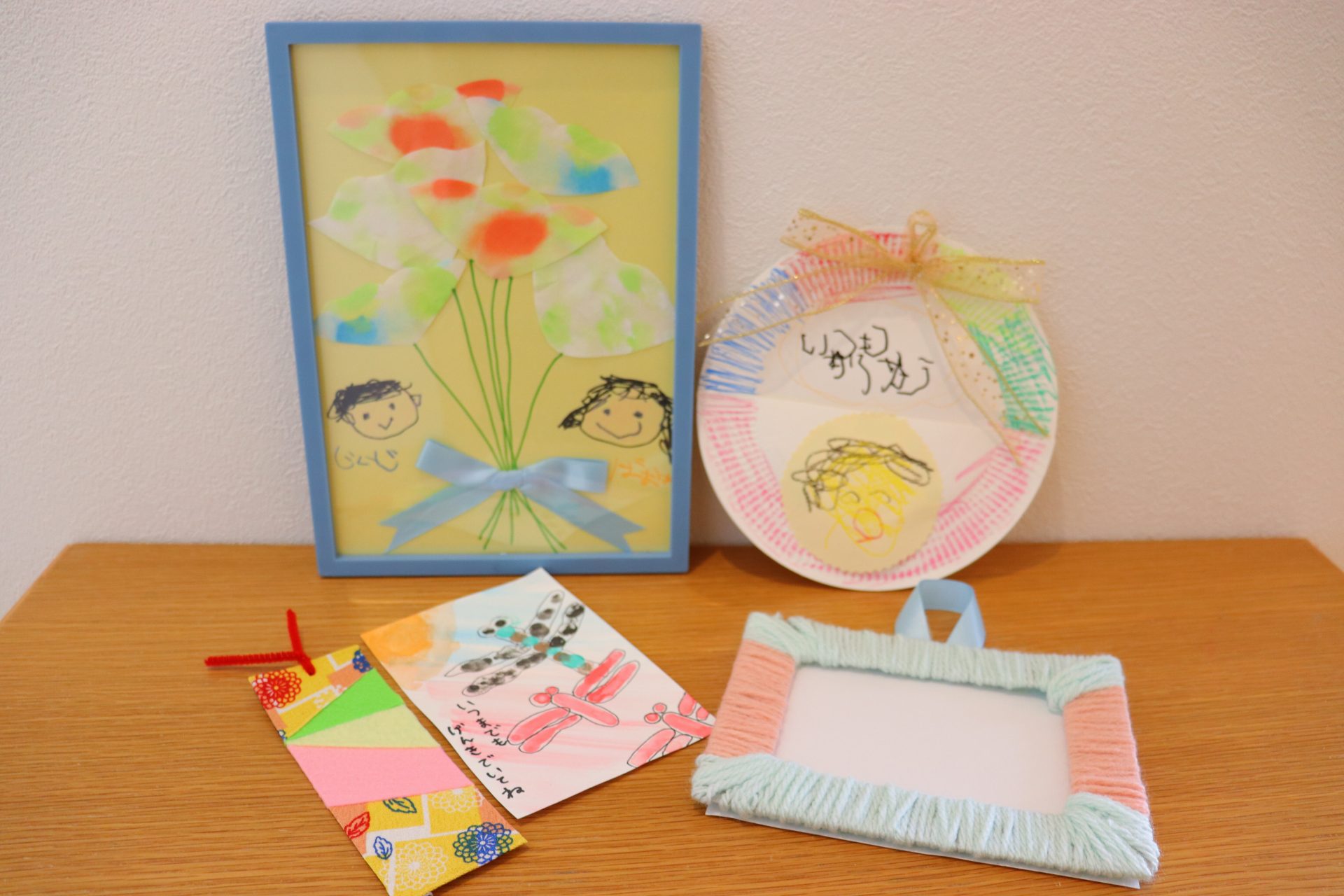 赤とんぼ保育園で敬老の日のプレゼント制作をしました！仁誠会‐熊本の人工透析・臨時透析・介護・リハビリ