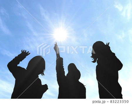 3人組イラスト無料イラスト・フリー素材なら「イラストAC」