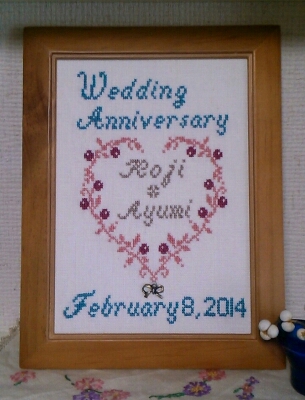 結婚式を彩る 手作り刺繍ウェルカムボード入門FANTIST