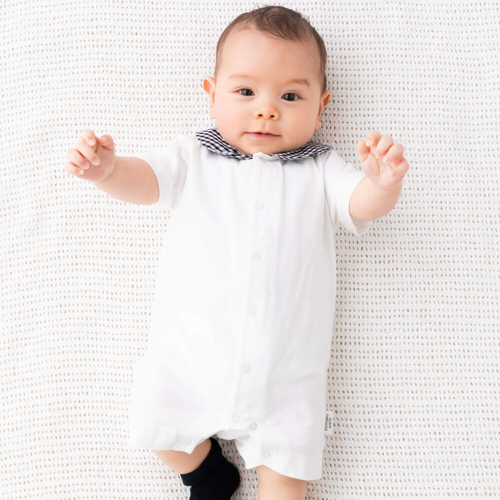 ベビー服 子供服 女の子 上下セット サロペット×ブラウス セットアップ チェック柄ギンガムチェック かぼちゃパンツ