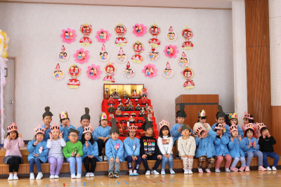 4月のお誕生日会をしました。小正保育園