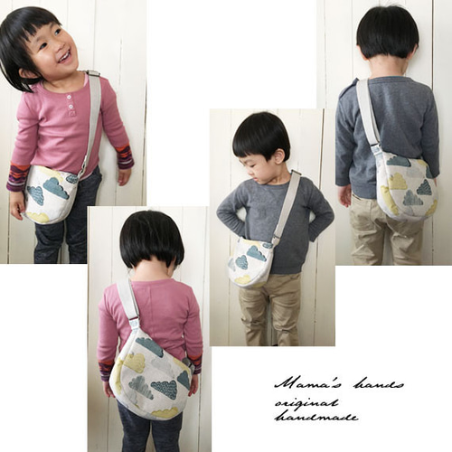 楽天市場 送料無料 ポシェット ショルダーバッグ サコッシュ 肩掛け かごバッグ風 ミニ キッズ ベビー 子供 子ども 小物入れ かばん カバン 鞄仕分け 小分け 整理整頓 収納 ファスナー ジッパー コサージュ リボン ハンズフリー ハンドメイド風 手作り感 シンプル