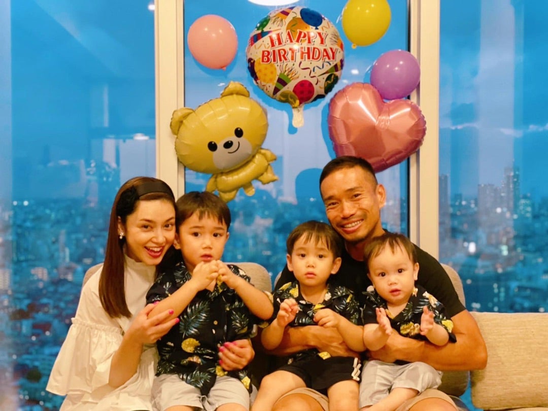 写真 「このままスクスク」平愛梨、末っ子の2歳誕生日報告：中日スポーツ・東京中日スポーツ