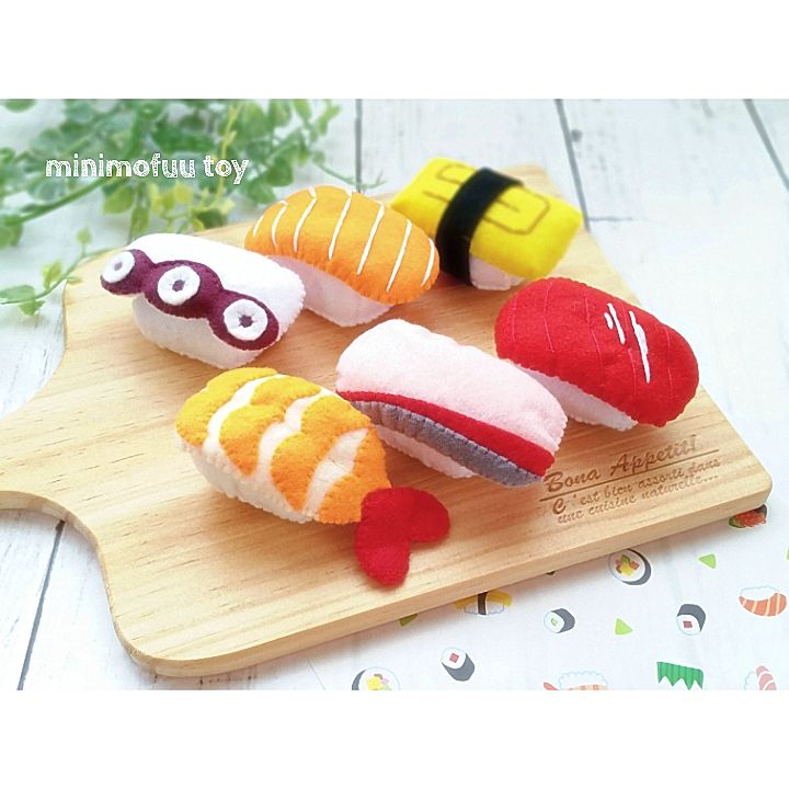 新品 ☆フェルトdeままごと☆お寿司屋さん☆サーモン、マグロ、タコ、ネギトロなどお店屋さんごっこに☆ハンドメイドの落札情報詳細 -Yahoo!オークション落札価格検索 オークフリ