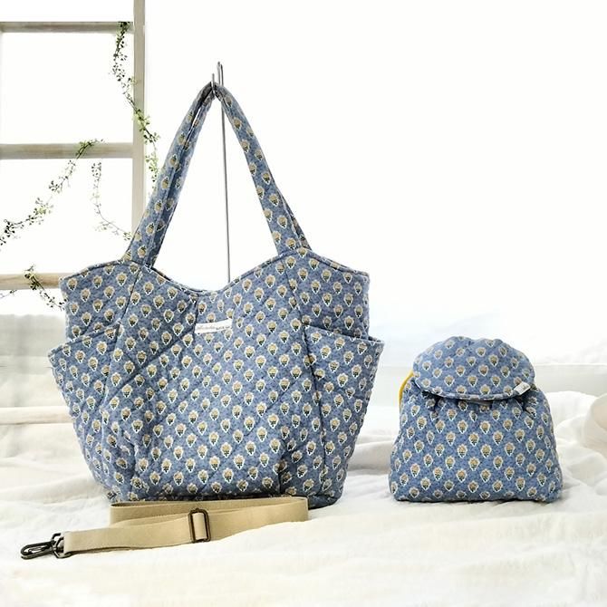 裏地付きにアレンジ キルティングリュック縫いのくらし I ベビー服・こども服の型紙 ラ・スーラ