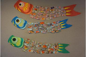 全長3mのこいのぼりを作りました高齢者介護をサポートするレクリエーション情報誌『レクリエ』