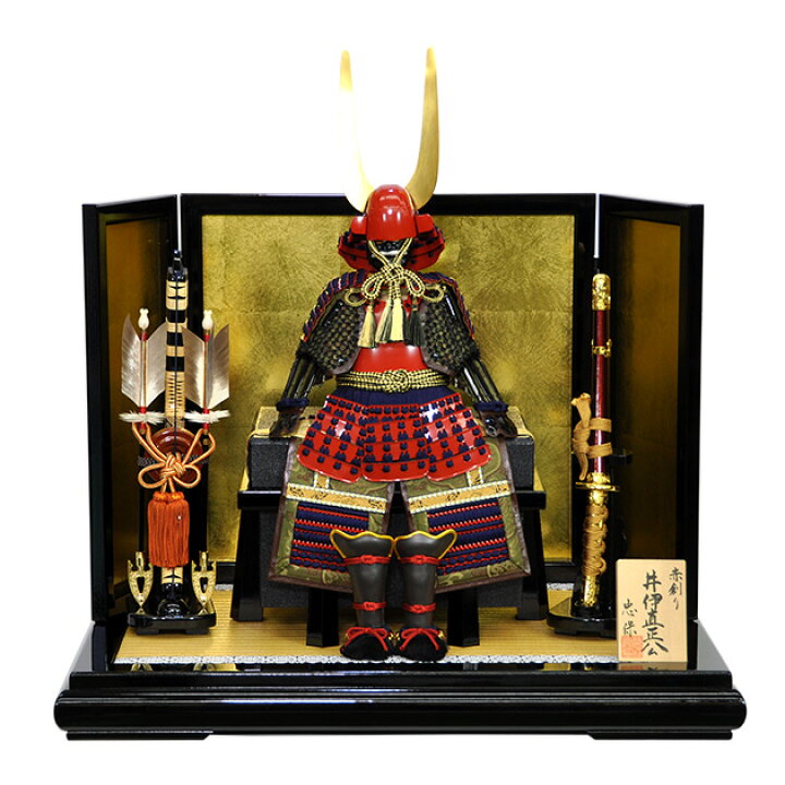 五月人形 豪華な鎧兜三段飾りの飾り方 －人形のまち岩槻 小木人形－