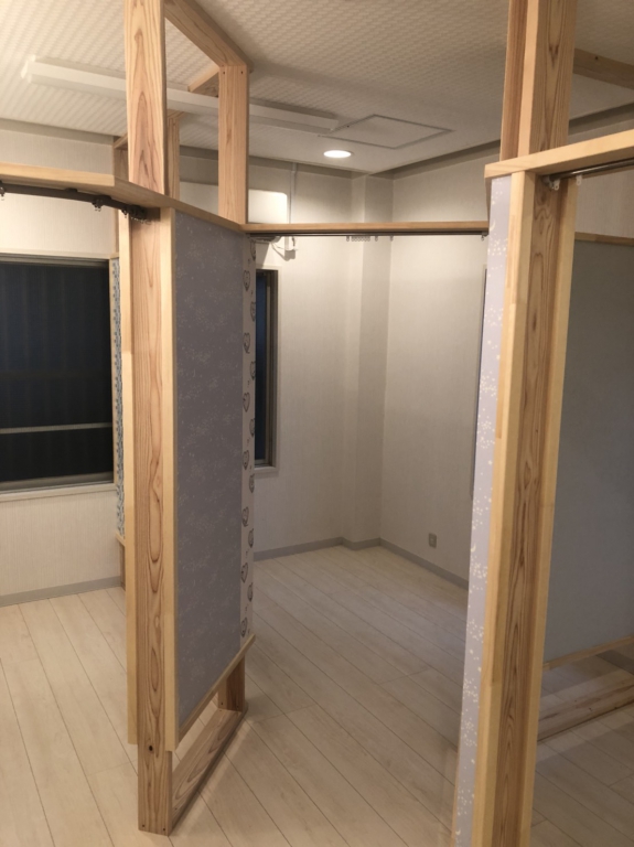 子供2人のための理想的な部屋リノベーション