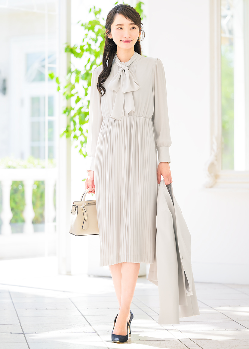 入園式 入学式 卒園式 卒業式 七五三ママ母 親レディース ワンピーススーツ セレモニー フォーマルプールヴー PourVousマルイウェブチャネル