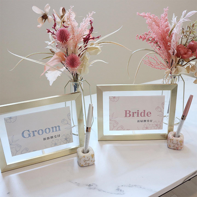 Amazon受付サイン opheron 結婚式受付 受付立て札 受付スペース Groom Bride 新郎 新婦 ウェルカムスペースウェルカムアイテム 結婚式 受付 サイン ブライダル Wedding receptionのし・冠婚葬祭用品文房具・オフィス用品