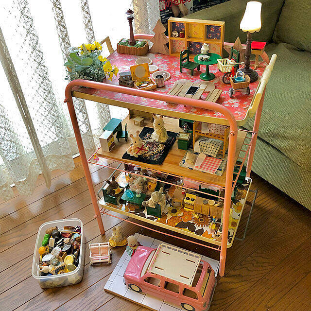 我が家の赤ちゃんカレンダーPIKOのシルバニアハンドメイド記録