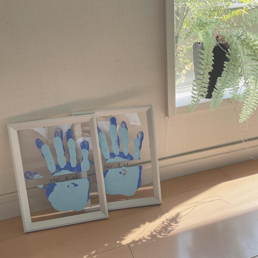 手形フォトフレーム - DIYカップル記念品ギフト