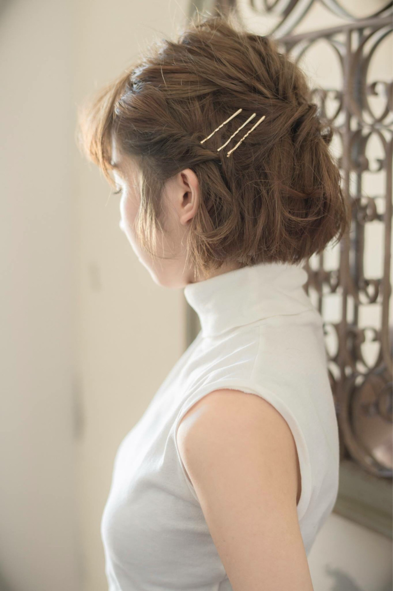 簡単」ショートボブの結婚式ヘアアレンジ大人向け５選Precious.jp プレシャス