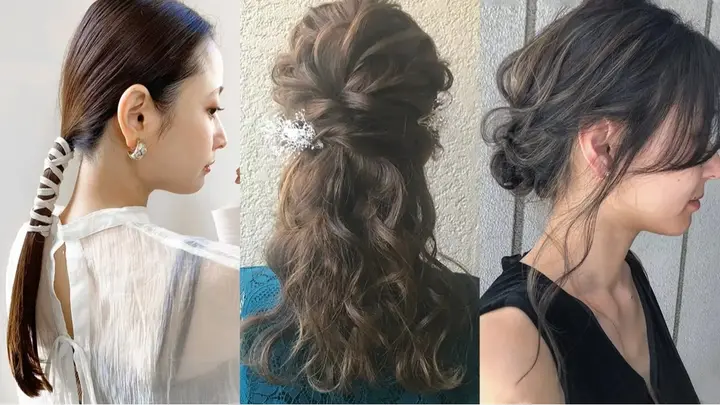 結婚式参列の髪型は？ボブ・ロングetc.長さ別にヘアアレンジを紹介ゼクシィ