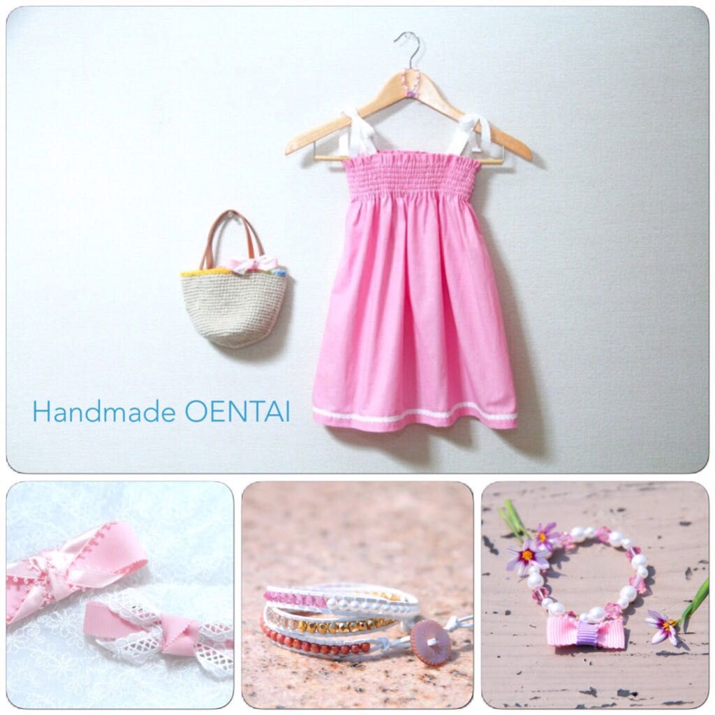 手作り簡単子供服「4分の1円ワンピース」「バンダナでワンピ」＆「簡単直線縫いレシピ」作り方紹介