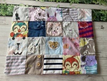 切らずに出来るサイズダウン子ども服ズボン110→90に♡ユニクロリメイクリメイーナ