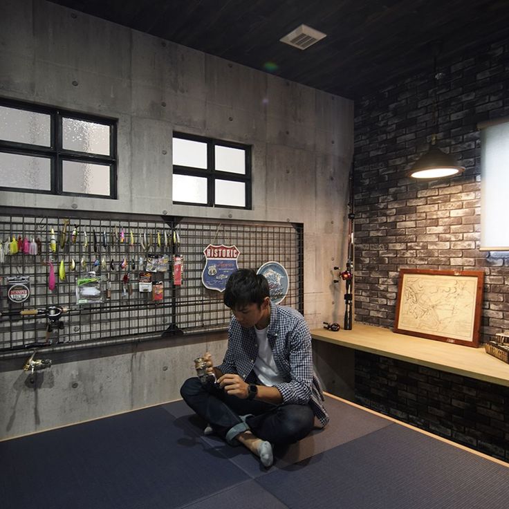 DIY がらくたを集める男の部屋作り 親方趣味全開