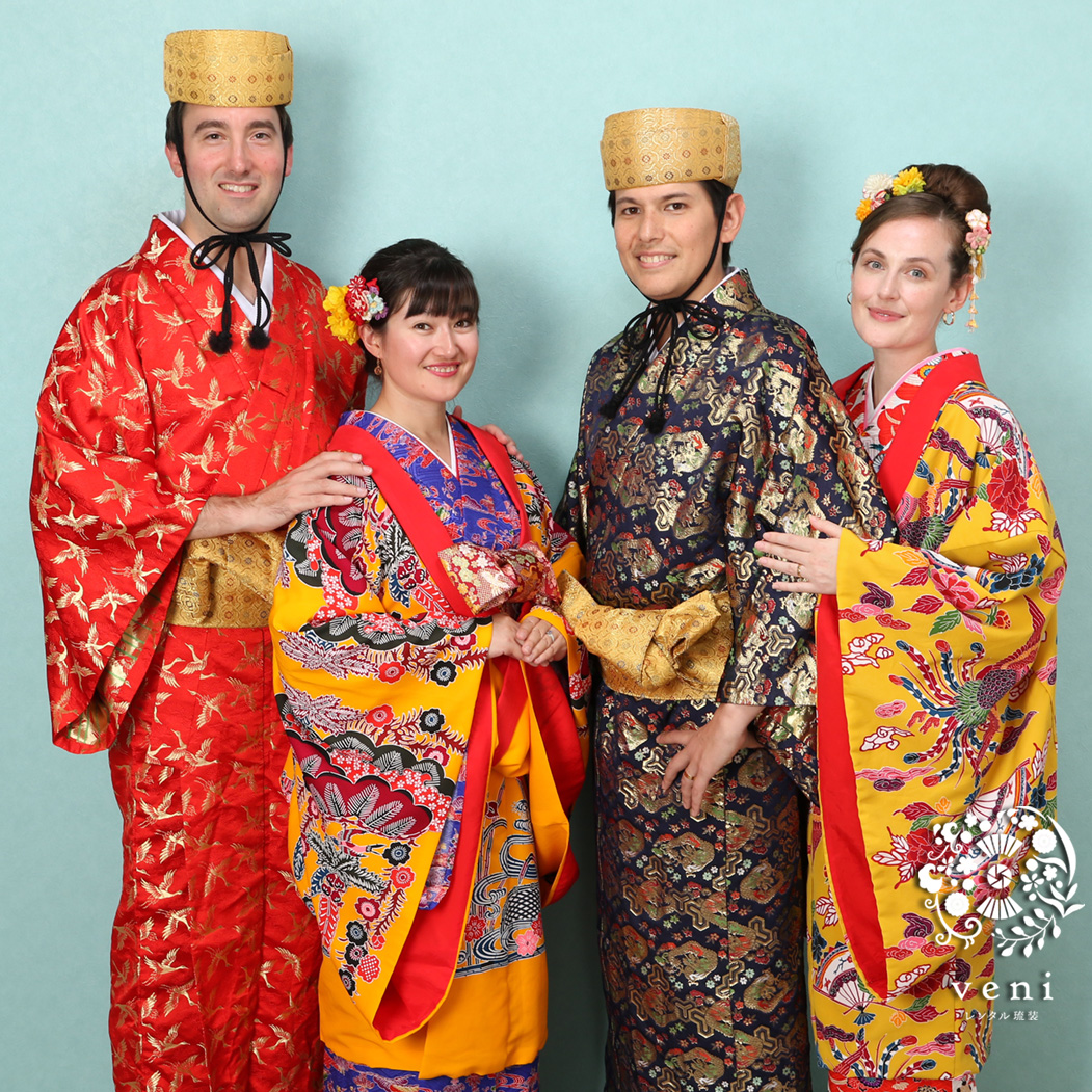 家族写真veni レンタル琉装