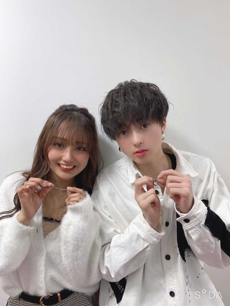 カップルにしか見えないww 美男美女♡♡