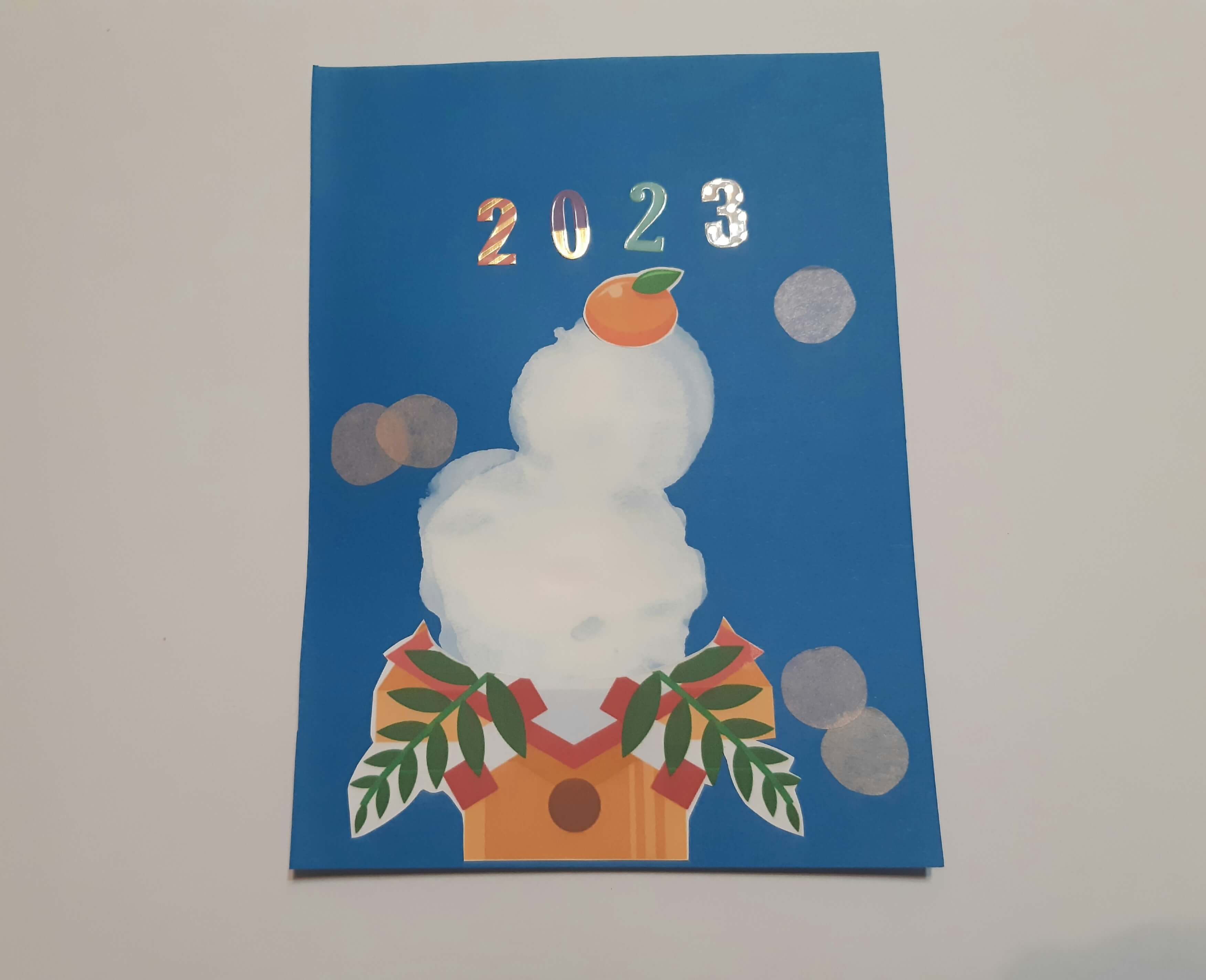 １月製作 感触を楽しむ鏡餅製作 保育園・幼稚園・こども園- ほいくのおまもり